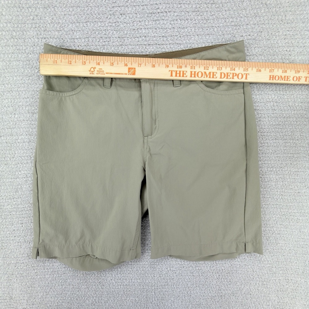 Patagonia Skyline Traveler Shorts Women Size 6 Beige Nylon Hiking DWR Stretch - Picture 8 of 10